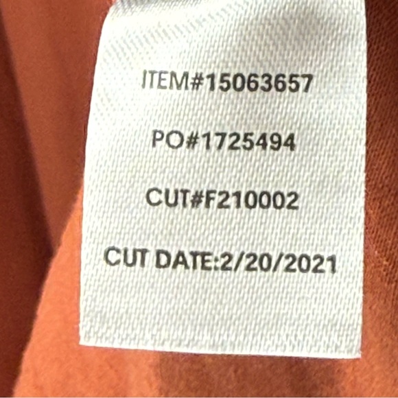 Torrid Duster Length Kimono Tie Front Lace Details in Orange Rust Size 2X - Picture 15 of 15